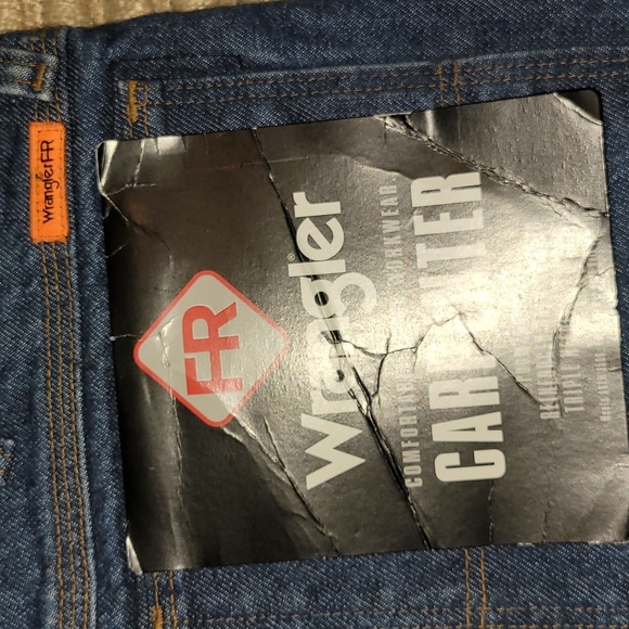 DEADSTOCK. Wrangler Riggs Workwear. Carpenter pants. Size w34 l34. - Picture 2 of 7